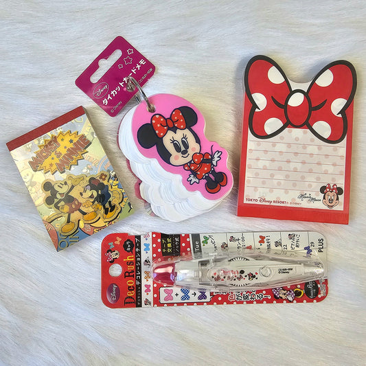 Minnie Mouse Stationery Lot (4) Collectible Gifts Deadstock