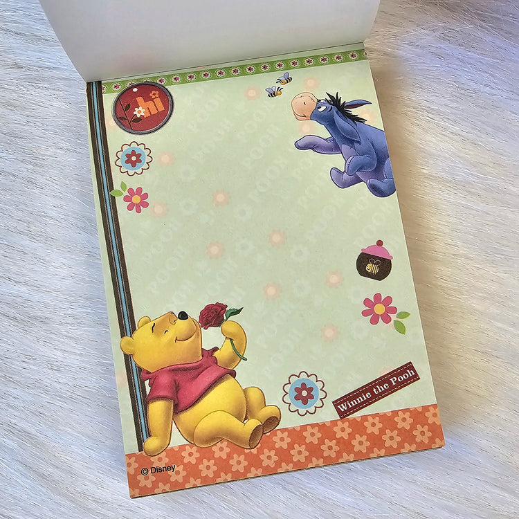 Winnie The Pooh Mini Memo Pad Stationery Collectible Gifts Deadstock
