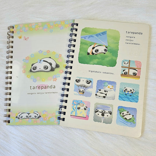 Tare Panda San-x Notebook Kawaii Stationery Notepad Gifts Retro