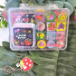 Lovely Fruit Kawaii Stamp Set Stampers Japan Retro Collectible Gifts USED