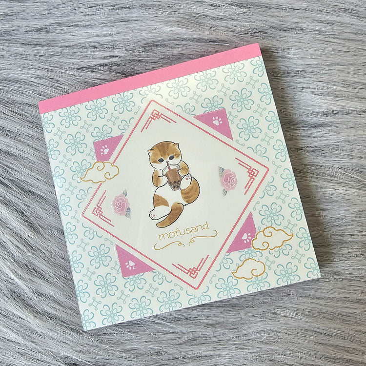 Mofusand Cat Memo Pad Kawaii Japan Stationery