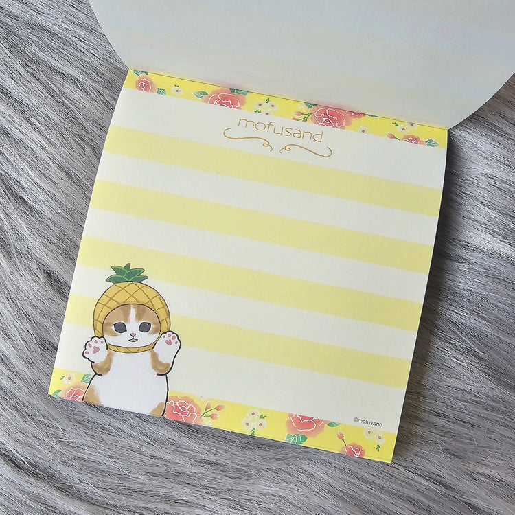 Mofusand Cat Memo Pad Kawaii Japan Stationery