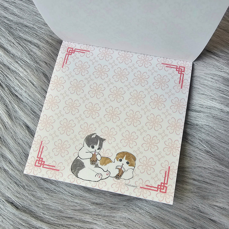 Mofusand Cat Memo Pad Kawaii Japan Stationery