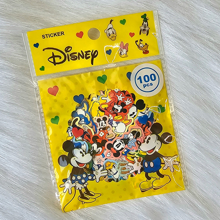 Minnie Mickey Sticker Sack Stickers Flakes Pack Collectible Retro Deadstock