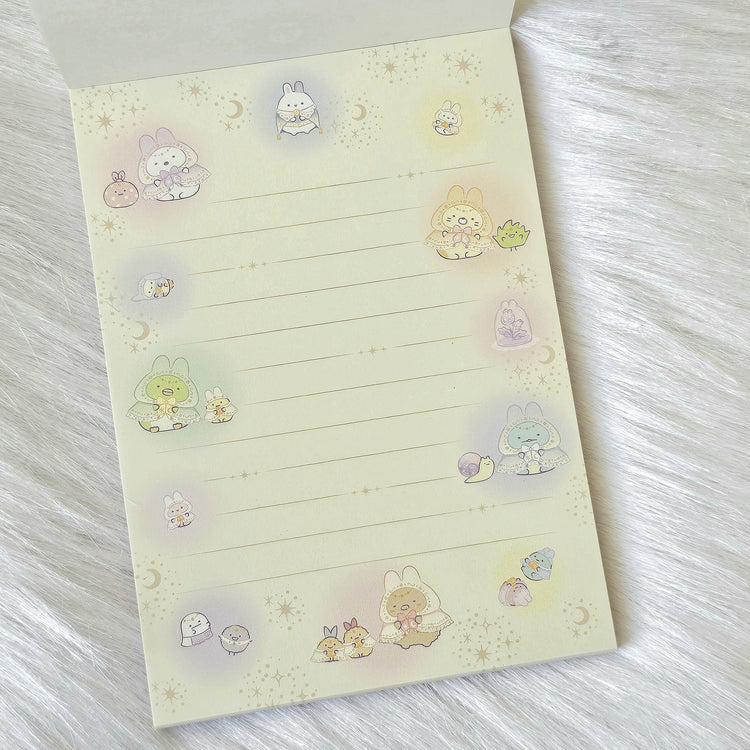 San-x Sumikko Gurashi Mysterious Rabbit Large Memo Pad Kawaii Japan