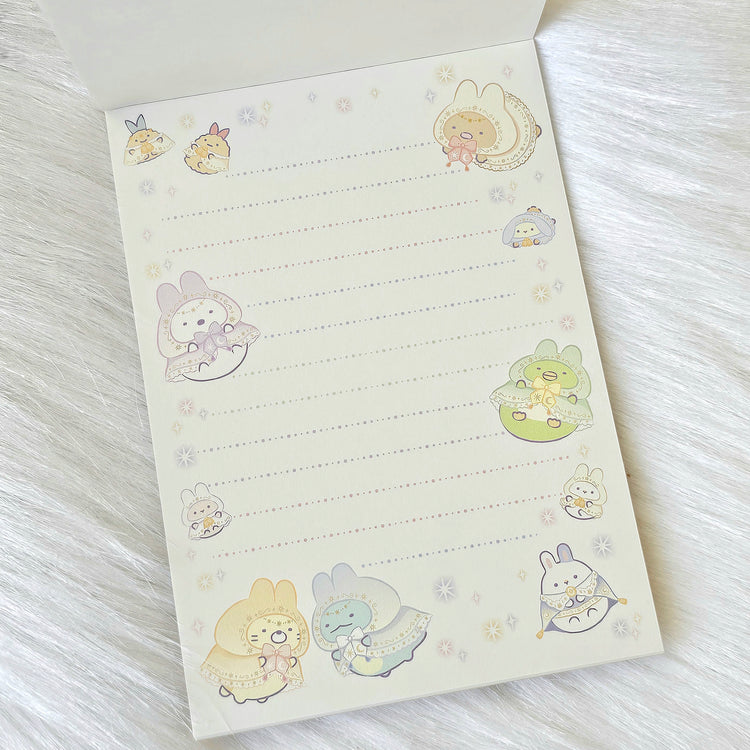 San-x Sumikko Gurashi Mysterious Rabbit Large Memo Pad Kawaii Japan