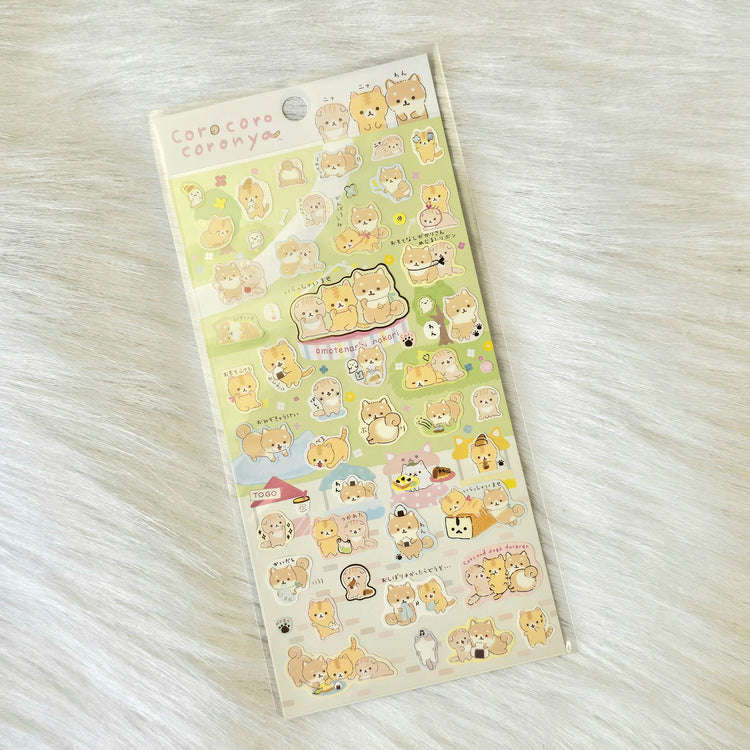 Coronya Corocoro San-x Stickers Sticker Sheet Kawaii Japan Collectible