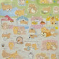 Coronya Corocoro San-x Stickers Sticker Sheet Kawaii Japan Collectible