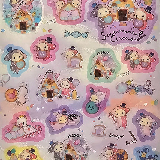 Sentimental Circus Stickers Sticker Sheet Kawaii Japan Collectible