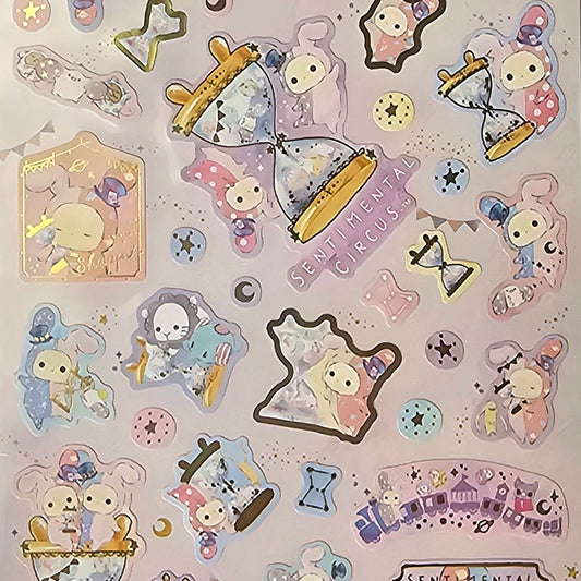 Sentimental Circus Stickers Sticker Sheet Kawaii Japan Collectible