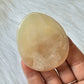 Honey Calcite Pocket Worry Stone Crystals Mineral Stones