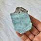 Larimar Slab Pocket Stone BONUS Info Card Crystals Minerals Stones Gifts