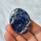 Sodalite Stone Worry Pocket Stone Crystals Stones BONUS INFO CARD Gifts