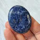 Sodalite Stone Worry Pocket Stone Crystals Stones BONUS INFO CARD Gifts