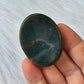 Moss Agate Beautiful Worry Pocket Stone Crystals BONUS Info Card Gifts