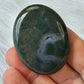 Moss Agate Beautiful Worry Pocket Stone Crystals BONUS Info Card Gifts