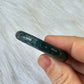 Moss Agate Beautiful Worry Pocket Stone Crystals BONUS Info Card Gifts