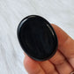 Black Obsidian Worry Pocket Stone BONUS Info Card Crystals Gifts