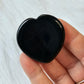 Black Obsidian Worry Pocket Stone BONUS Info Card Crystals Gifts