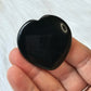 Black Obsidian Worry Pocket Stone BONUS Info Card Crystals Gifts