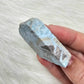 Larimar Slab Pocket Stone BONUS Info Card Crystals Minerals Stones Gifts