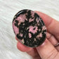 Rhodonite Beautiful Worry Pocket Stone Crystals Mineral BONUS Info Card Gifts