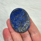 Lapis Lazuli Worry Pocket Stone Pyrite Crystal BONUS Info Card Gifts