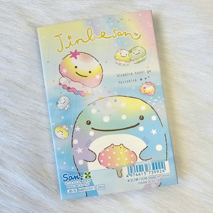 San-x Jinbesan Medium Memo Pad Kawaii Japan