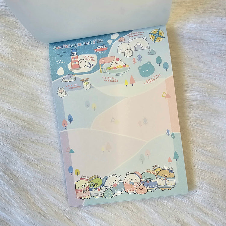 San-x Sumikko Gurashi Large Memo Pad Kawaii Japan