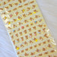 San-x Rilakkuma Stickers Sticker Sheet Kawaii Japan Collectible Gifts