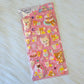 Retro San-x Rilakkuma Stickers Sticker Sheet Kawaii Japan Collectible Gifts