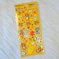 Retro San-x Rilakkuma Stickers Sticker Sheet Kawaii Japan Collectible Gifts