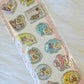 Retro San-x Rilakkuma Stickers Sticker Sheet Kawaii Japan Collectible Gifts