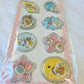 Retro San-x Rilakkuma Stickers Sticker Sheet Kawaii Japan Collectible Gifts