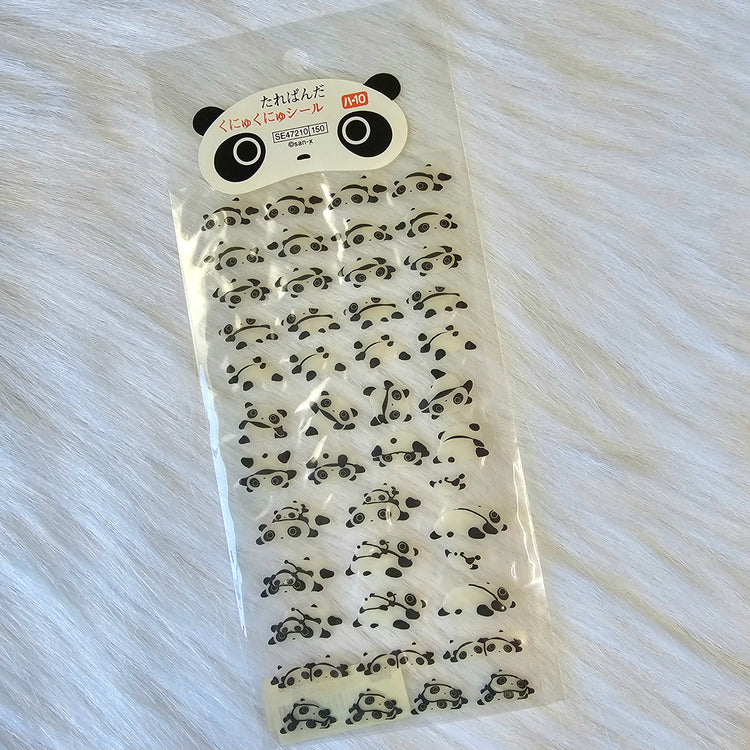 Tare Panda Stickers Sticker Sheet Kawaii Japan Collectible Cute Gifts