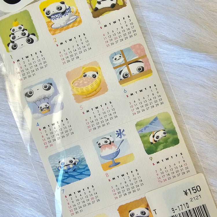 Tare Panda Stickers Sticker Sheet Kawaii Japan Collectible Cute Gifts