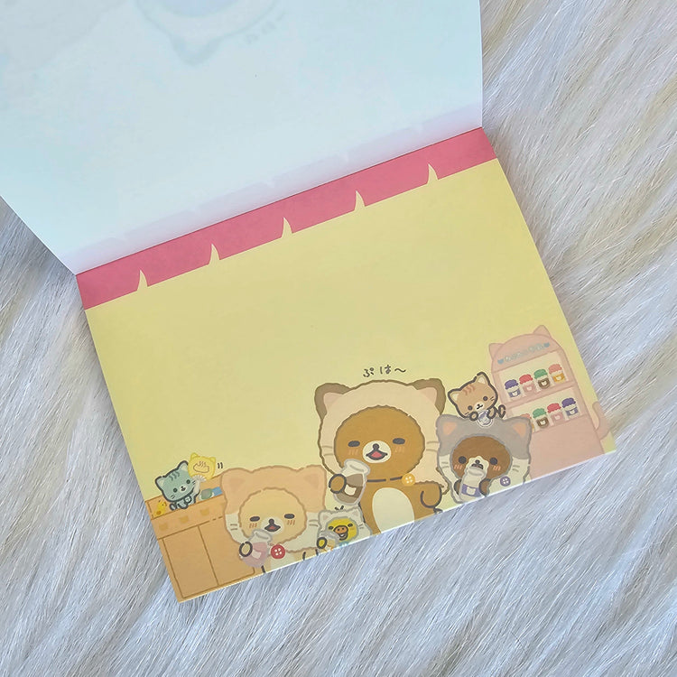 Rilakkuma San-x Mini Memo Pad Stationery Collectible Gifts