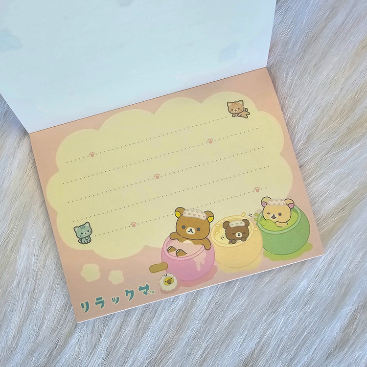 Rilakkuma San-x Mini Memo Pad Stationery Collectible Gifts