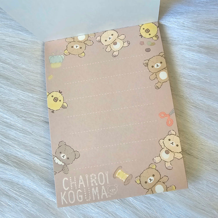 Rilakkuma San-x Mini Memo Pad Stationery Collectible Gifts