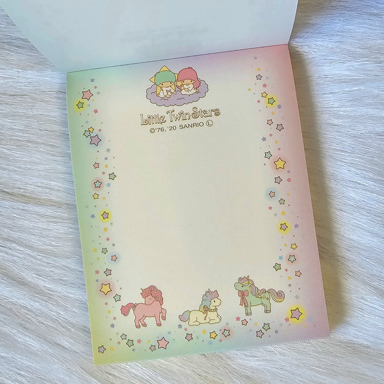 Little Twin Stars Sanrio Original Mini Memo Pad Stationery Japan Deadstock