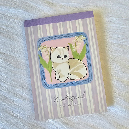 Mofusand Kitty Mini Memo Pad Japan Kawaii Stationery Collectible Gifts