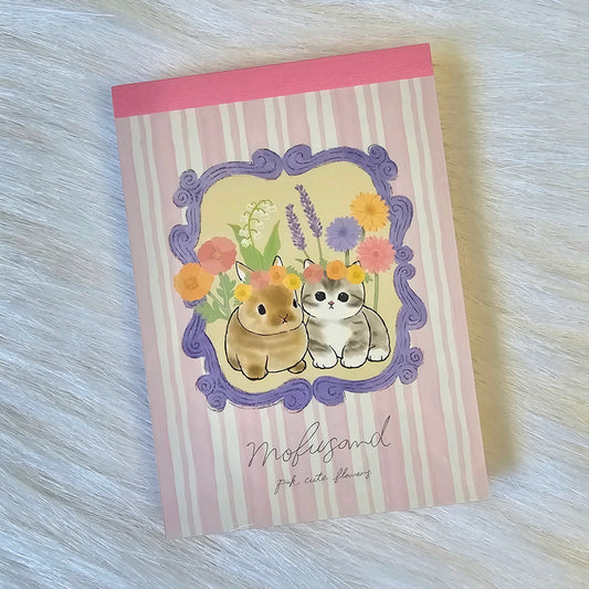 Mofusand Kitty Mini Memo Pad Japan Kawaii Stationery Collectible Gifts