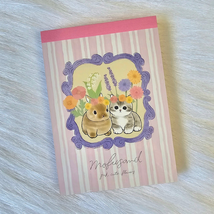 Mofusand Kitty Mini Memo Pad Japan Kawaii Stationery Collectible Gifts