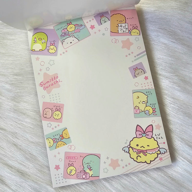 San-x Sumikko Gurashi Large Memo Pad Kawaii Japan