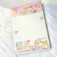 San-x Sumikko Gurashi Large Memo Pad Kawaii Japan