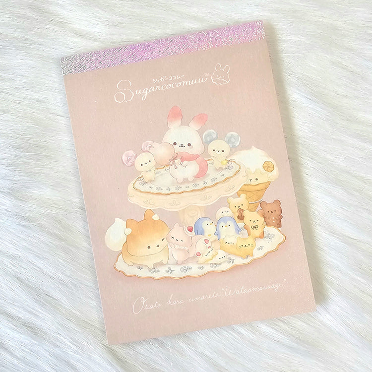 San-x Sugarcocomuu Rilakkuma Large Memo Pad Kawaii Japan