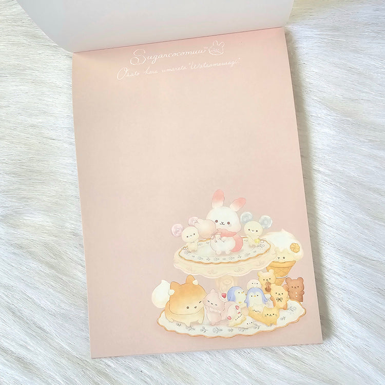 San-x Sugarcocomuu Rilakkuma Large Memo Pad Kawaii Japan