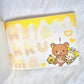 San-x Rilakkuma Korilakkuma Large Memo Pad Kawaii Japan