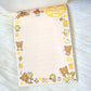 San-x Rilakkuma Korilakkuma Large Memo Pad Kawaii Japan