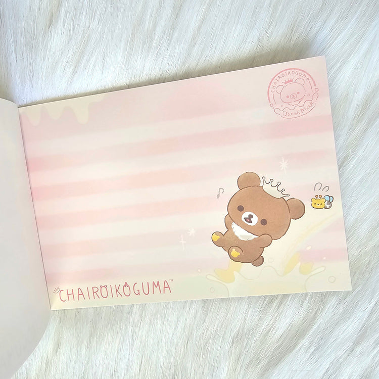 San-x Rilakkuma Chairoikoguma Korilakkuma Large Memo Pad Kawaii Japan